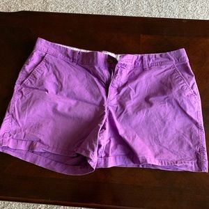 Old Navy Sz 18 regular shorts purple